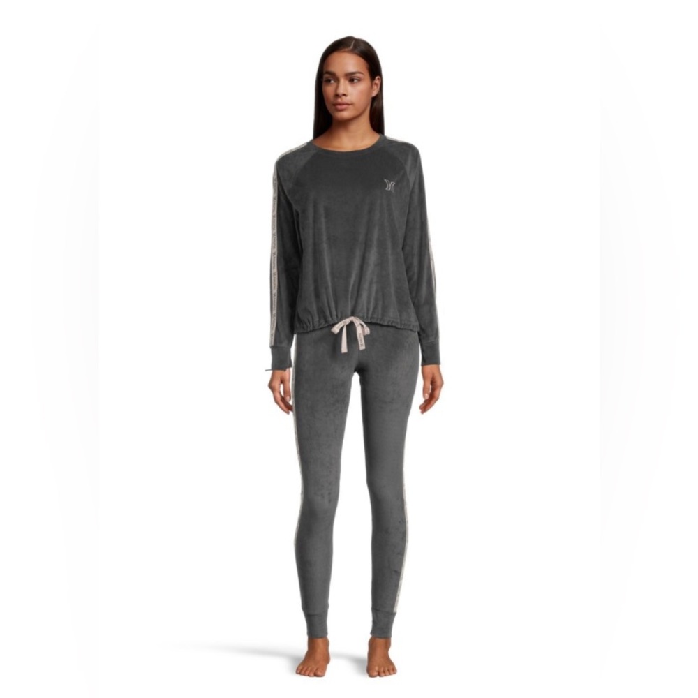 Hurley soft ribbed velour Loungewear
